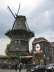 Amsterdam-One of the only remaining windmills in Amsterdam: now a brewery