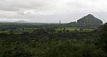 View of Devagiri Fort, Daulatabad, Maharashtra. This photo illustrates part of an interesting optical illusion:  the minaret is actually almost the...